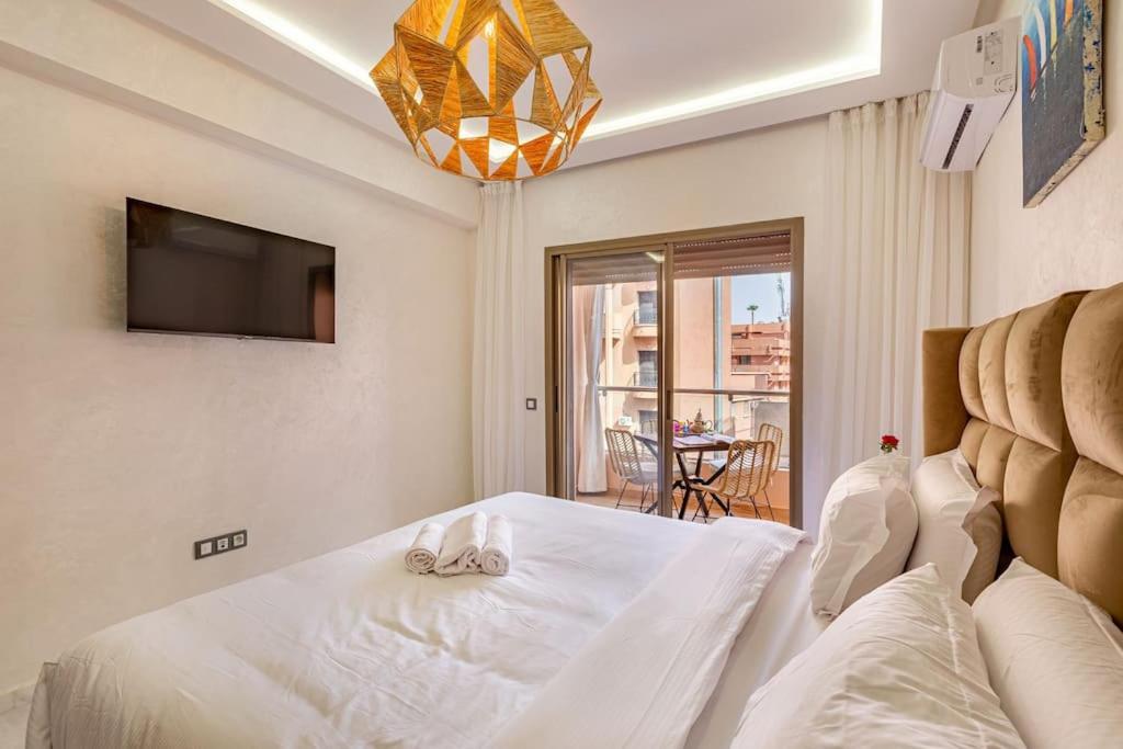 Apartment Charm Dans Le Triangle Tourisme De Marrakech ! Marrakesh