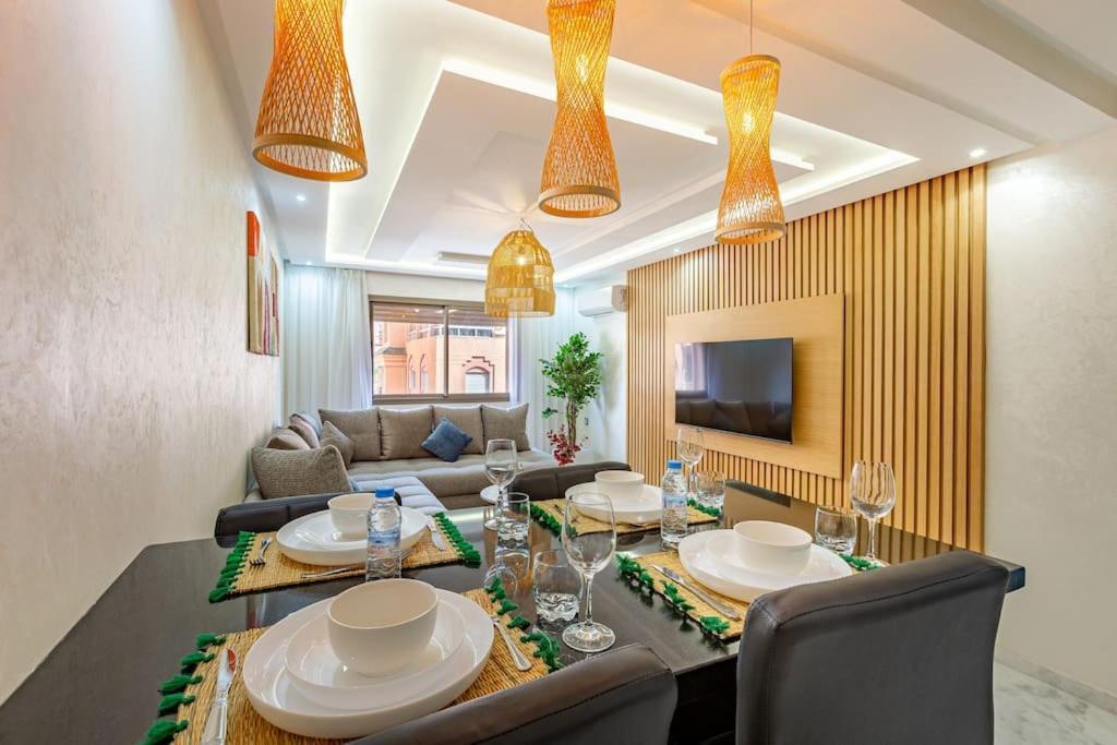 Apartment Charm Dans Le Triangle Tourisme De Marrakech ! *